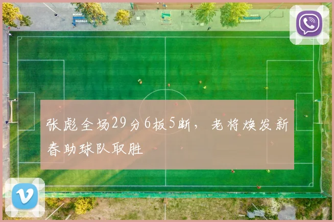 张彪全场29分6板5断，老将焕发新春助球队取胜